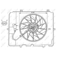 фото thumb №1, Nrf 47067 вентилятор, охлаждение двигателя