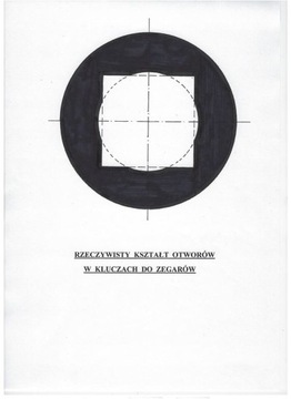 KLUCZ MOSIĘŻNY do zegara mechanicznego 5,75 MM