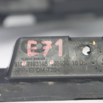 фото thumb №11, Bmw x6 e71 дифузор накладка бампера зад задня 7183146