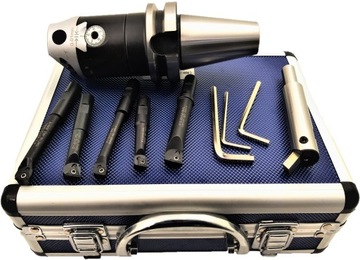 РАСТОЧНАЯ ОПРАВКА GWZ50 + НОЖИ + ПЛАСТИНЫ + ХВОСТОВИК BT40 M16