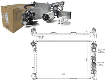 фото thumb №1, Nissens радиаторов двигателя mercedes c c204 c t-mo