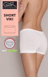3 БЕСШОВНЫХ ТРУСИКА GATTA SHORTY VIKI, ЧЕРНЫЕ S