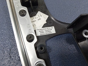 фото thumb №11, Bmw 5 f10 f11 планки декори панелі консолі alu eu kpl 9192955 9166652