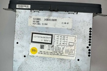 фото thumb №7, Радіо bez навігації vw golf vi 5k1 1k0035186aa 2.0l дизель 103kw 2010