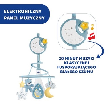 КАРУСЕЛЬ CHICCO ДЛЯ РЕБЕНКА ДЛЯ КРОВАТИ NEXT2DREAM