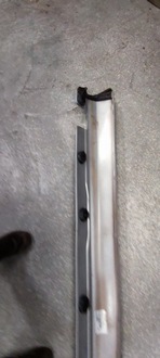 фото thumb №9, Mercedes w221 молдинг порог накладка левая 775