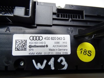 фото thumb №6, Панель воздуховод кондиционера audi a6 c7 4g0820043g