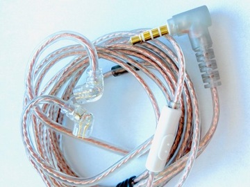 Медный кабель KZ OCC с C-контактным разъемом ZSN ZS10 ZSX CCA МИКРОФОН