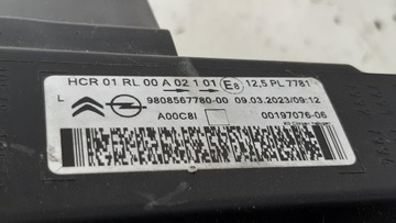 фото thumb №8, Лампа лівий перед європа 9808567780 opel zafira d vivaro