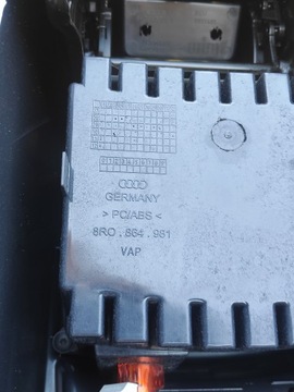 фото thumb №13, Туннель средний подлокотник кожа uk audi q5 8r 8r0864981