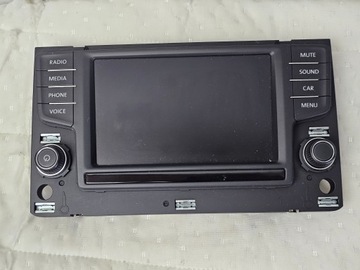 фото thumb №1, Екран дисплей радіо vw golf vii passat b8 3g0919605b