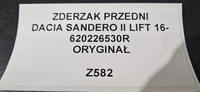 фото thumb №11, Бампер передній dacia sandero ii lift 16- оригінал