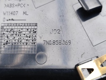 фото thumb №7, Seat alhambra насадки / решётки среднего воздуховод панели распределительной 2016 mpv