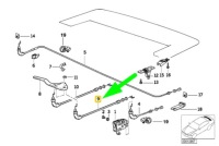 фото thumb №8, Bmw 3 cabrio e36 трос аварійного відкривання дах kabrioletu 67618360233