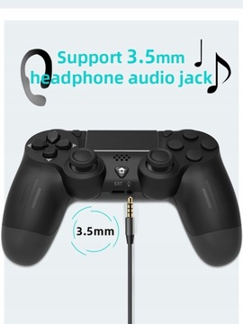Совместим с беспроводным игровым контроллером PS4.