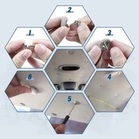 фото thumb №9, 180 елементів набір ремонту стельовий автомобільний ford napy заклепки polska