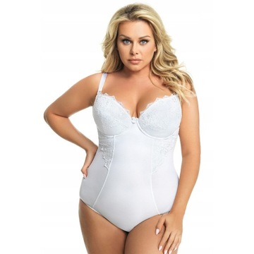 Body modelujące Gorsenia Livia G184 80G białe