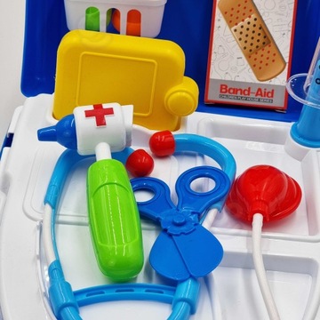 ZESTAW MAŁEGO LEKARZA W PLECAKU WALIZKA WOOPIE
