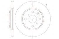 фото thumb №1, Roadhouse гальмівні диски гальмівні 2szt citroen c1 1.0 pm