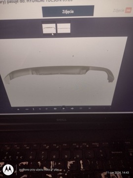 фото thumb №1, Hyundai tucson iii рестайлинг 2020+spojler накладка бампер зад новая