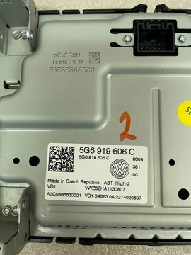 фото thumb №15, Vw passat arteon навігація 3g5035876 5g6919606c