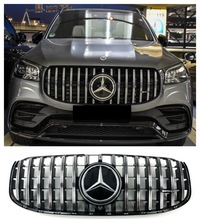 фото thumb №1, Решітка радіатора mercedes x167 gls 63 amg panamericana решітка