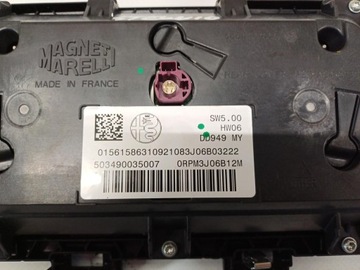 фото thumb №5, Дисплей навігація радіо alfa romeo stelvio 503490035007