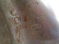 фото thumb №6, Mercedes gla 156 13-19 наконечник вихлоп глушника правий задня 989410352