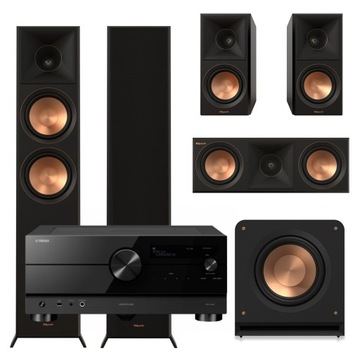 Klipsch RP-6000F II + RP-500M + RP-500C + RP-1200SW YAMAHA AVENTAGE RX-A4A