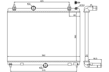 фото thumb №2, Радиаторов двигателя alfa romeo 33 citroen c5 iii peu