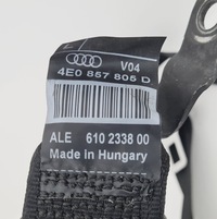 фото thumb №5, Audi a8 d3 lift pas безопасности задний задняя левый