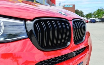 фото thumb №13, Решётки радиатора bmw x3 f25 x4 f26 чёрный блеск решётка решётка радиатора