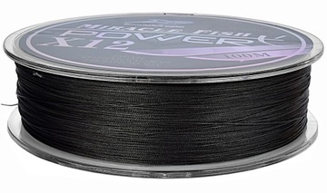 Braid 12 WEAVE Power 0,16 мм/ 24,4 кг Черный