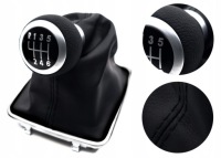 фото thumb №1, Ручка перемикання передач чохол mat vw passat b7 10-14