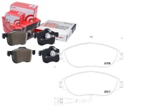 фото thumb №1, Brembo гальмівні колодки гальмівні audi a3 sportback rs3 quat