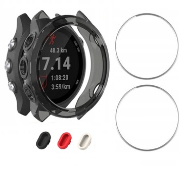9H стекло x2 + чехол для Garmin Forerunner 245 КОМПЛЕКТ |