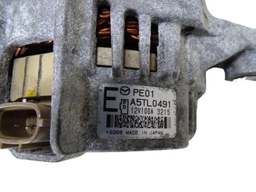 фото thumb №9, Генератор mazda iii 3 bm cx-3 cx3 2.0 16v 120km skyactiv 2013-2018 120a