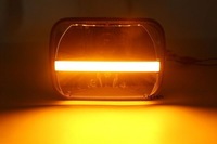 фото thumb №6, Фари перед led чорні chevrolet corvette c4 84-96 jeep cherokee xj