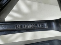 фото thumb №12, Porsche macan rs spyder rad 9.5x21 et27 алюмінієвий диск 95b601025fc диск oem номер 21"