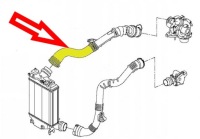 Шланг труба інтеркулер renault megane iv 1.5 dci Оригінал, фото thumb