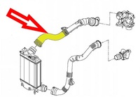 фото thumb №4, Шланг труба інтеркулер nissan qashqai 1.5 dci