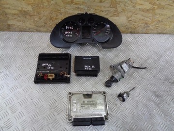 фото thumb №1, Компьютер набор иммобилайзер старт seat ibiza iii 6l 1.4 tdi 02- 0281011074