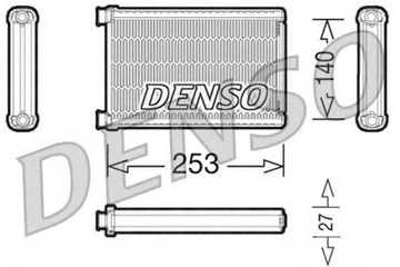 фото thumb №2, Denso обігрівач 253x140x27 bmw 1 e81 1 e82