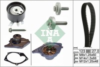 фото thumb №3, Schaeffler ina 530 0197 30 насос водяна + набір ремінь розподільного валу