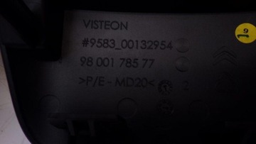 фото thumb №5, Защита корпус дисплея citroen c4 cactus 9800178577