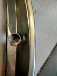 Молдинг широкая nadszybia передний mercedes 107 кабриолет Киев, фото thumb