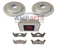 фото thumb №1, Ford expedition 2007-2017 2x тормозные диски + тормозные колодки тормозные задняя