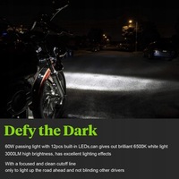 фото thumb №6, Фара лампа led передняя гомологация motocyk