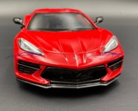 Chevrolet Corvette C8 2020 красный 1:24 Motormax 79360