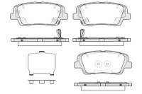 фото thumb №2, 1274 09 гальмівні колодки гальмівні